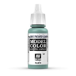 LightGreen Blue 70972 Model Color acryl Vallejo modelbouwverf 17ml