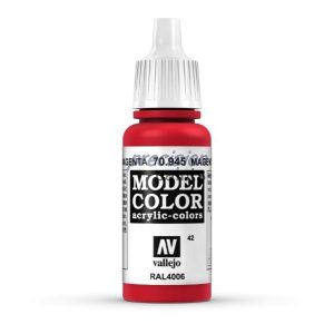 Magenta 70945 Model Color acryl Vallejo modelbouwverf 17ml