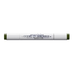 Copic Classic YG99 Navy Green marker met inkt op alcohol basis met 2 tips