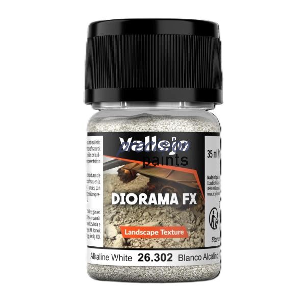 Alkaline White 1-2 mm 26302 Vallejo Diorama FX landschapstextuur 35 ml