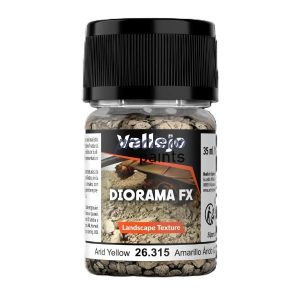 Arid Yellow 2-5 mm 26315 Vallejo Diorama FX landschapstextuur 35 ml
