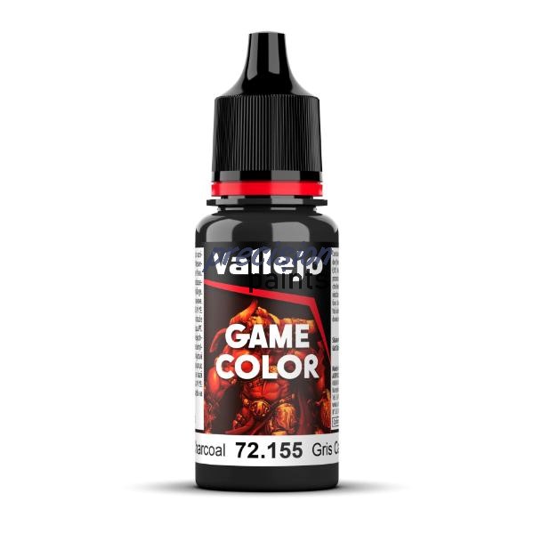 Charcoal 72155 Vallejo Game Color modelbouwverf 18ml