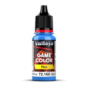 Fluorescent Blue 72160 Vallejo Game Color modelbouwverf 18ml