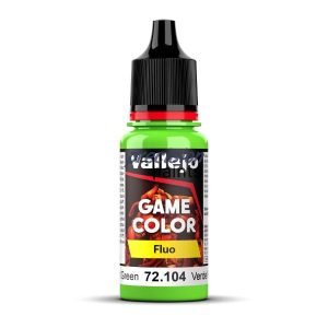 Fluorescent Green 72104 Vallejo Game Color modelbouwverf 18ml