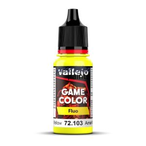 Fluorescent Yellow 72103 Vallejo Game Color modelbouwverf 18ml