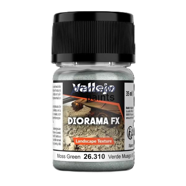 Moss Green 0,1-1 mm 26310 Vallejo Diorama FX landschapstextuur 35 ml