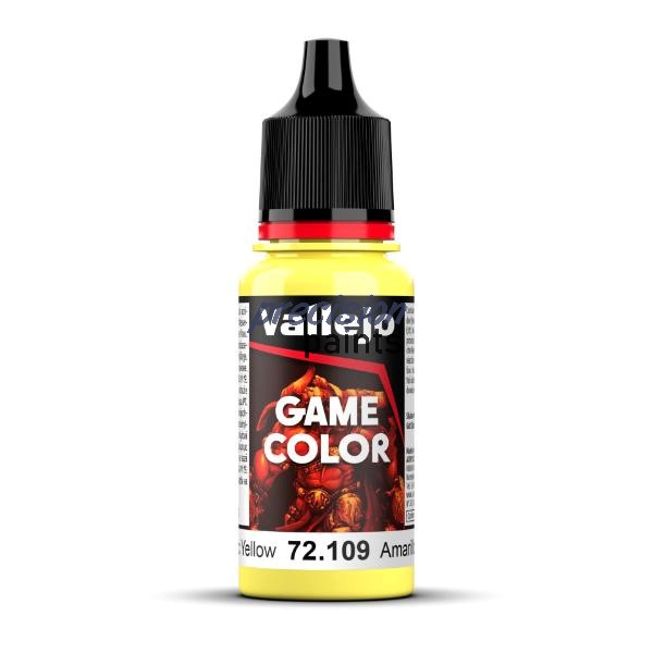 Toxic Yellow 72109 Vallejo Game Color modelbouwverf 18ml