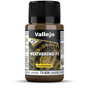 Mud and Grass modder- en graseffect Vallejo Weathering Effects 40ml 73826