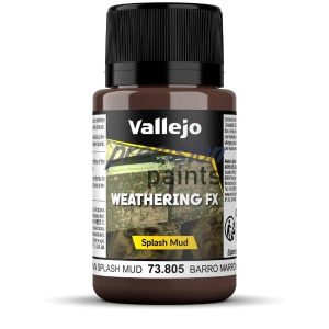 Wet Brown Splash Mud moddereffect Vallejo Weathering Effects 40ml 73805