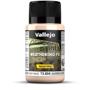 Wet Light Brown Splash Mud moddereffect Vallejo Weathering Effects 40ml 73804